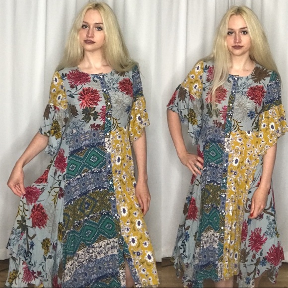 SALE Umgee NWT Boutique Maxi Dress Bohemian - Picture 8 of 9